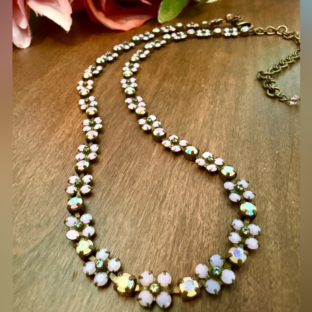 Lovely Pink Sorrelli Vintage Handcrafted Necklace